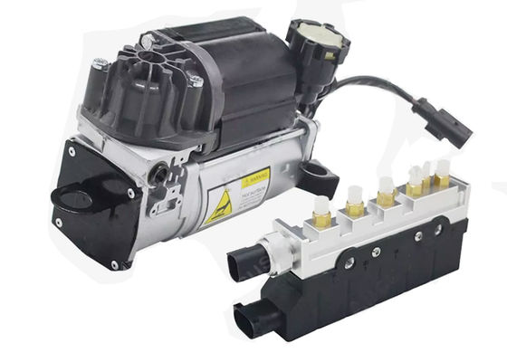 Συμπυκνωτής ανάρτησης αέρα αντλία + βαλβίδα μπλοκ αέρα για Mercedes W220 A2203200104